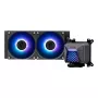 All-in-one liquid cooler MSI MAG Coreliquid A15 240 — 240 mm radiator, 2×120 mm fans, LGA1700/AM4/AM5, black