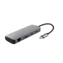 USB Type-C hub TRUST 25672 — HDMI, RJ-45, USB 3.2 Gen 1 Type-A/Type-C, SD/MicroSD, grey
