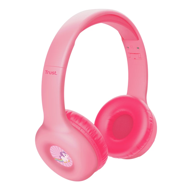 Trust Nouna, Wired & Wireless, Calls/Music, 20 - 20000 Hz, 134 g, Headset, Pink