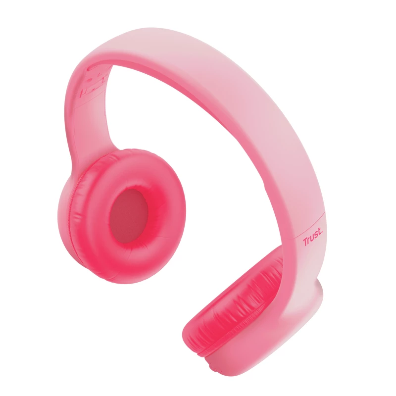 Trust Nouna, Wired & Wireless, Calls/Music, 20 - 20000 Hz, 134 g, Headset, Pink