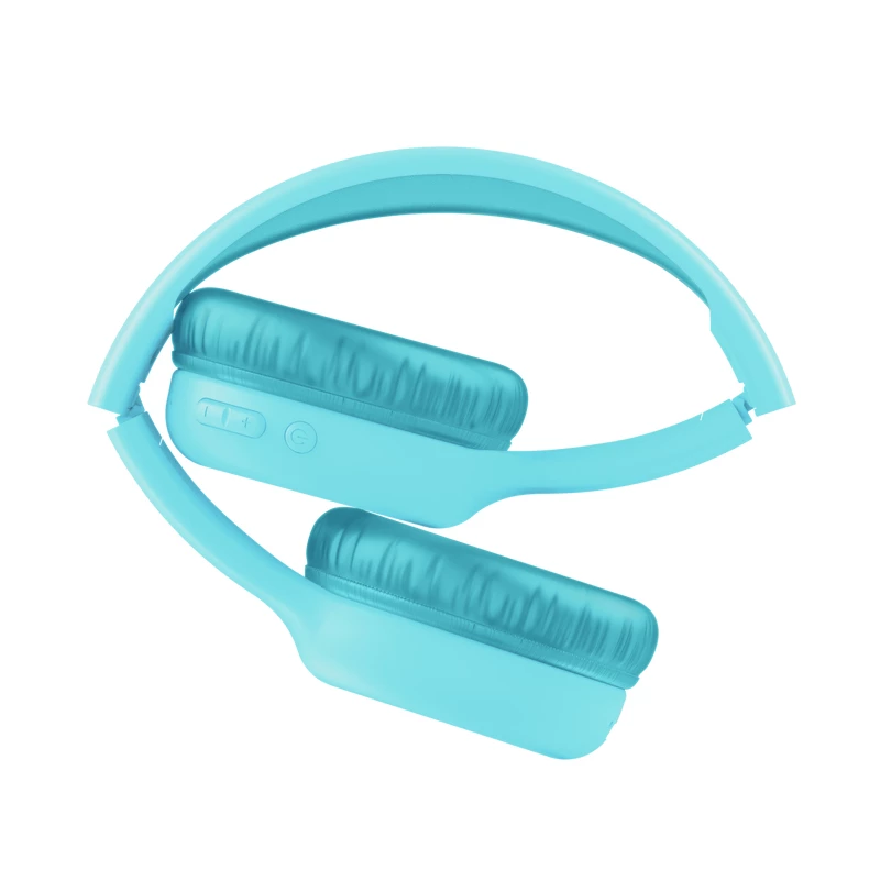 Headset TRUST Nouna binaural Bluetooth/USB-C wired & wireless, foldable, for children, blue, 4 cm drivers