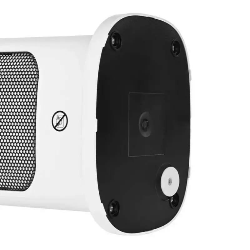 Electric ceramic heater NOVEEN PTC2000 — 2000 W, adjustable thermostat, LED display, timer, remote, white