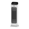Electric ceramic heater NOVEEN PTC2000 — 2000 W, adjustable thermostat, LED display, timer, remote, white