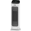 Electric ceramic heater NOVEEN PTC2000 — 2000 W, adjustable thermostat, LED display, timer, remote, white