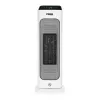 Electric ceramic heater NOVEEN PTC2000 — 2000 W, adjustable thermostat, LED display, timer, remote, white