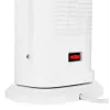 Electric ceramic heater NOVEEN PTC2000 — 2000 W, adjustable thermostat, LED display, timer, remote, white