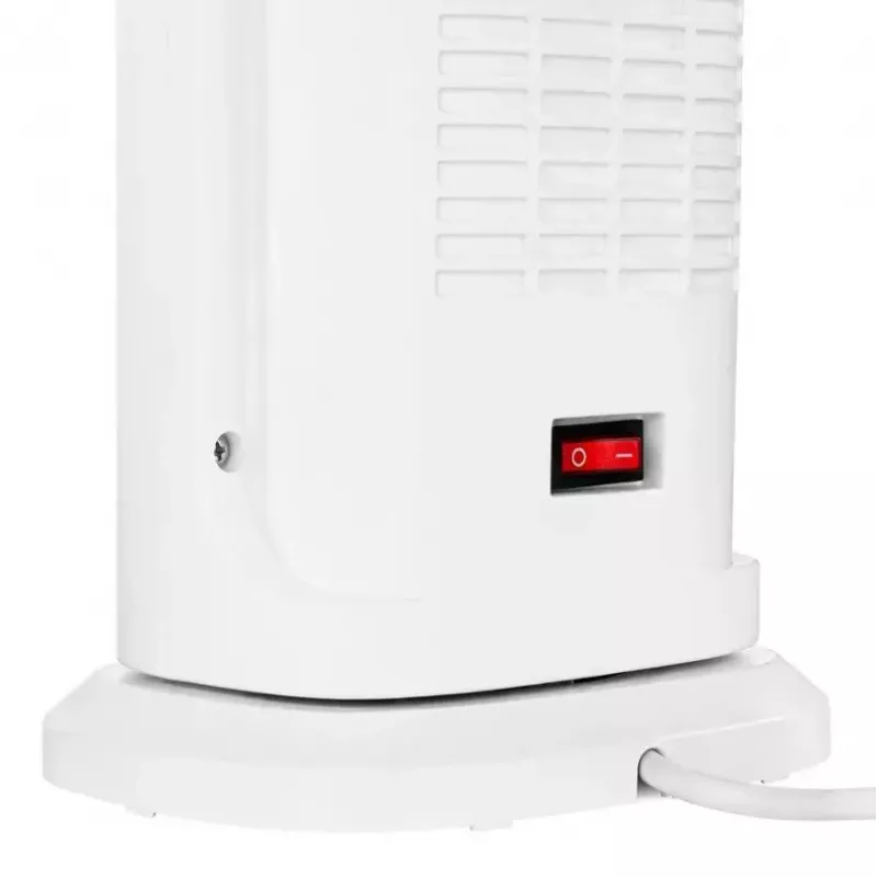 Electric ceramic heater NOVEEN PTC2000 — 2000 W, adjustable thermostat, LED display, timer, remote, white