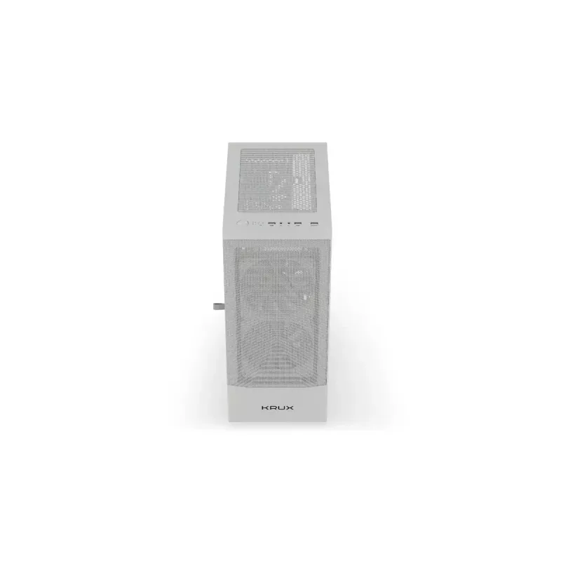 KRUX VAKO ATX PC Case, RGB, White (KRXD005)