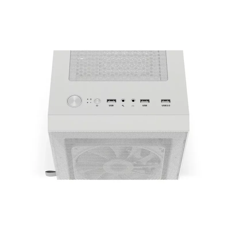 KRUX VAKO ATX PC Case, RGB, White (KRXD005)