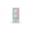 KRUX VAKO ATX PC Case, RGB, White (KRXD005)