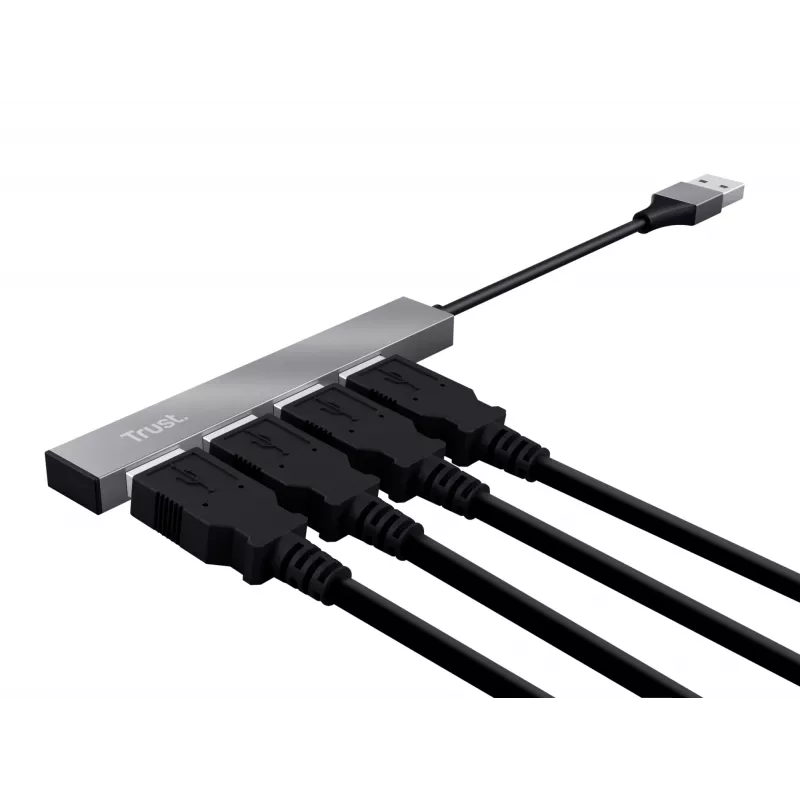 Trust Halyx USB 2.0 480 Mbit/s Aluminium