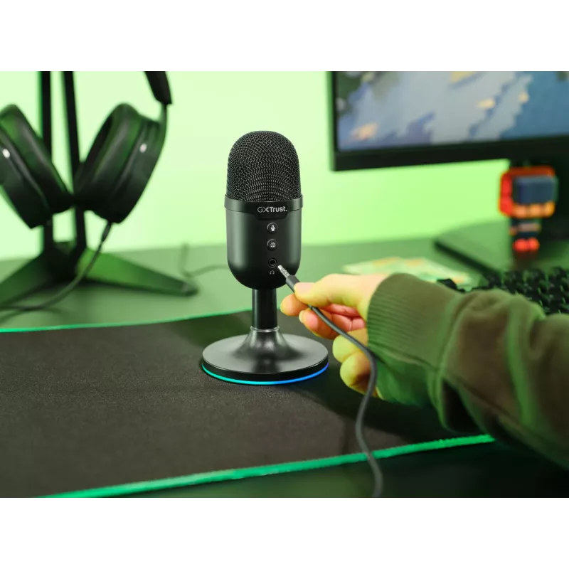 Trust GXT 234P Yunix Black Table microphone