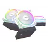 Case fan ASUS Prime MR120 ARGB White 120 mm, 1600 RPM, PWM, Sleeve bearing, 58 CFM