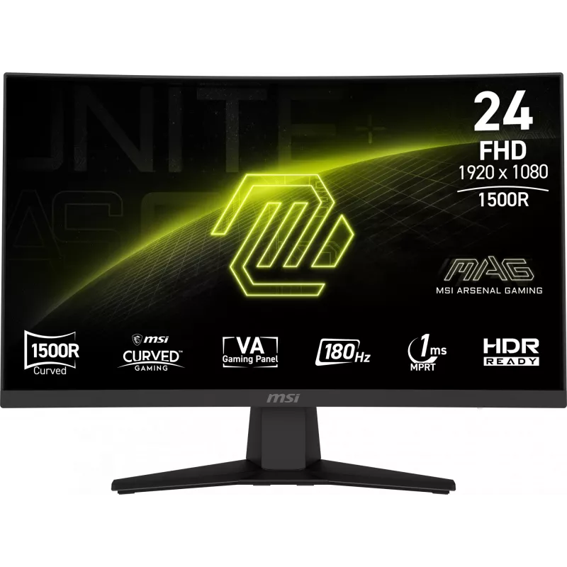 MSI MAG 244C computer monitor 59.9 cm (23.6 inch) 1920 x 1080 pixels Full HD LCD Black
