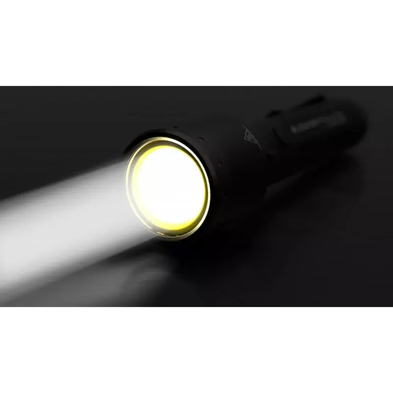Hand flashlight Led Lenser 502987, compact aluminium body, 1000 lm, 4800 mAh rechargeable Li‑Ion, IP68, 8000 K, 176 mm, 41 g