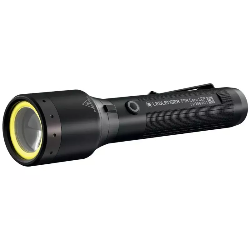 Hand flashlight Led Lenser 502987, compact aluminium body, 1000 lm, 4800 mAh rechargeable Li‑Ion, IP68, 8000 K, 176 mm, 41 g