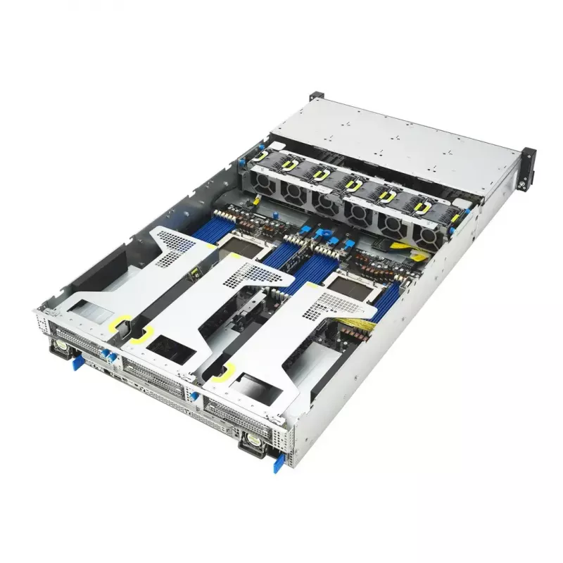 Server rack platform ASUS RS720A-E13-RS24G 2U AMD, 24x 2.5 inch bays, 2x SP5 CPU, 24 DIMM DDR5, 3 TB max, Aspeed AST2600