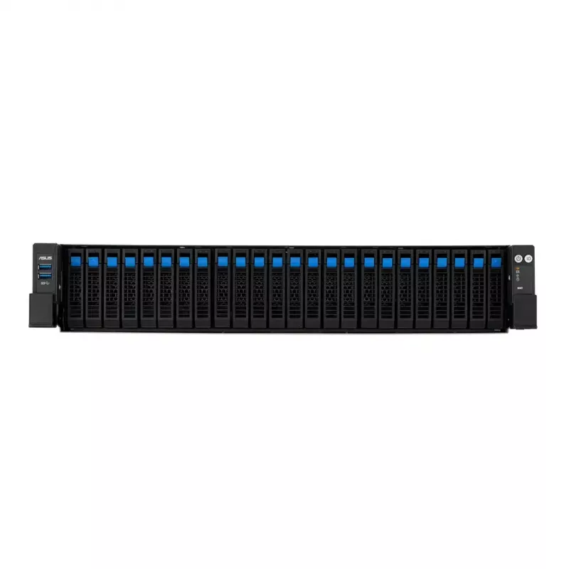 Server rack platform ASUS RS720A-E13-RS24G 2U AMD, 24x 2.5 inch bays, 2x SP5 CPU, 24 DIMM DDR5, 3 TB max, Aspeed AST2600