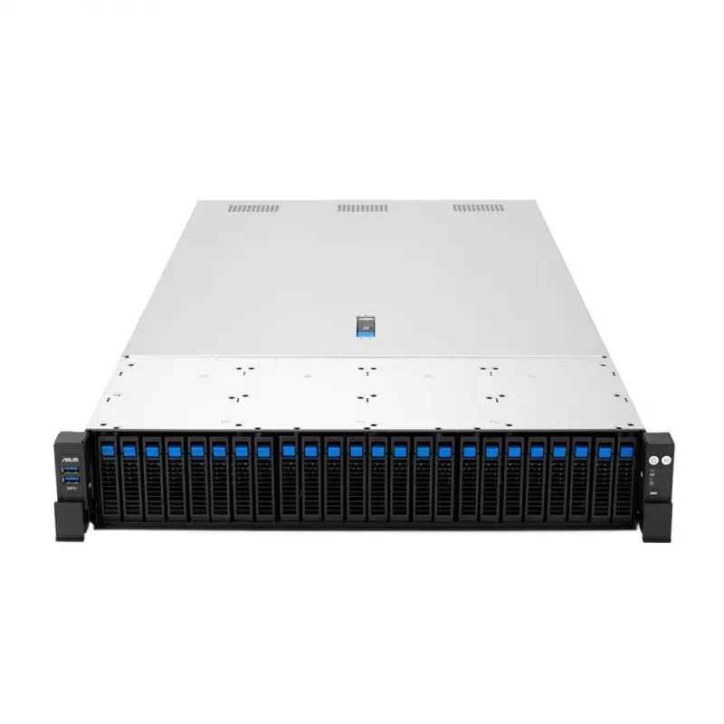Server rack platform ASUS RS720A-E13-RS24G 2U AMD, 24x 2.5 inch bays, 2x SP5 CPU, 24 DIMM DDR5, 3 TB max, Aspeed AST2600