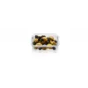 Glass rectangular food storage container set GEFU Milo G-12799 — set of 3, heat resistant, dishwasher safe