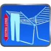 Floor-standing clothes rack Leifheit Pegasus 180 Plus — foldable metal/plastic dryer, 18 m drying space, 870×1570×660 mm
