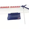 Floor-standing clothes rack Leifheit Pegasus 180 Plus — foldable metal/plastic dryer, 18 m drying space, 870×1570×660 mm