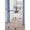 Floor-standing clothes rack Leifheit Pegasus 180 Plus — foldable metal/plastic dryer, 18 m drying space, 870×1570×660 mm