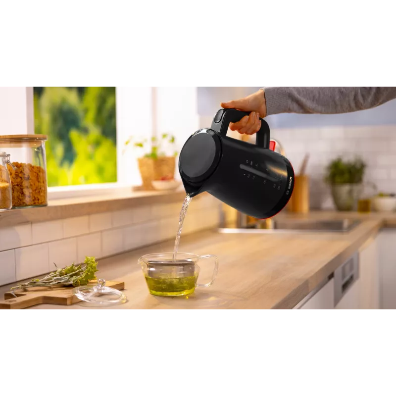 Electric kettle Bosch MyMoment TWK3M123 — 1.7 L, 2400 W, black
