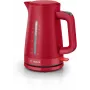 Electric kettle Bosch TWK3M124, 1.7 L capacity, 2400 W, red, concealed heating element
