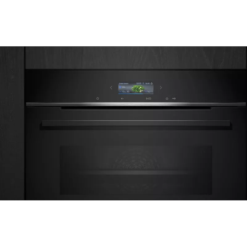 Siemens iQ700 HB734G1B1 oven 71 L 3600 W Black
