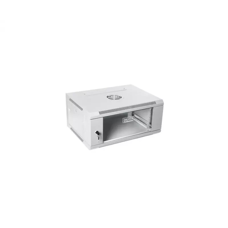 Wall mounted rack Digitus DN-W19 04U/450