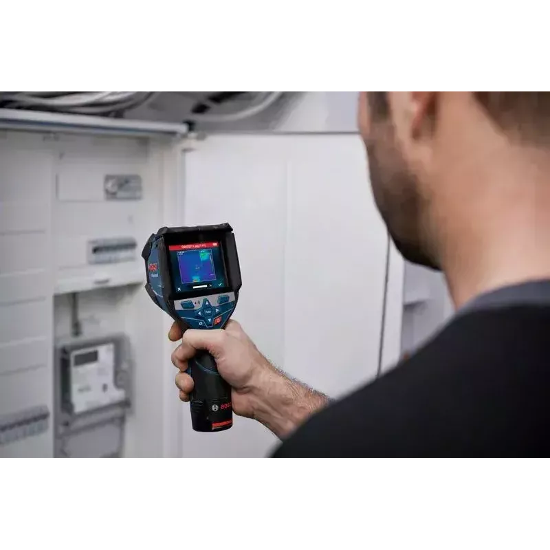 Bosch GTC 600 C Noise equivalent temperature difference (NETD) IR Black, Blue 256 x 192 pixels Built-in display LCD