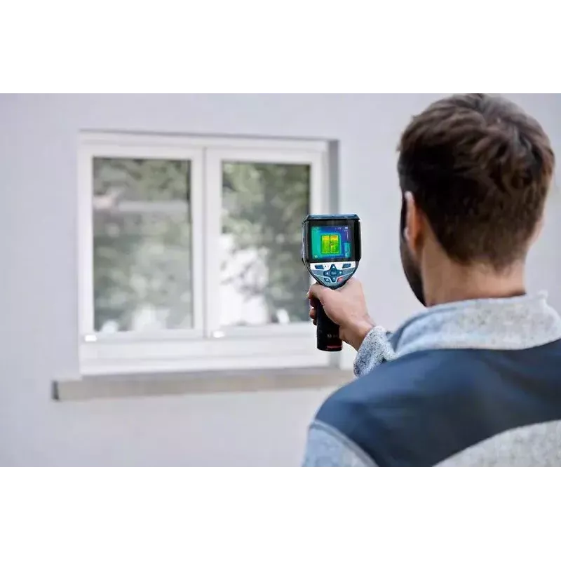 Bosch GTC 600 C Noise equivalent temperature difference (NETD) IR Black, Blue 256 x 192 pixels Built-in display LCD
