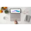 LOGITECH Combo Touch - Sand for iPad Pro 12.9-in (5th gen) - US International Qwerty