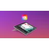 LOGITECH Combo Touch - Sand for iPad Pro 12.9-in (5th gen) - US International Qwerty