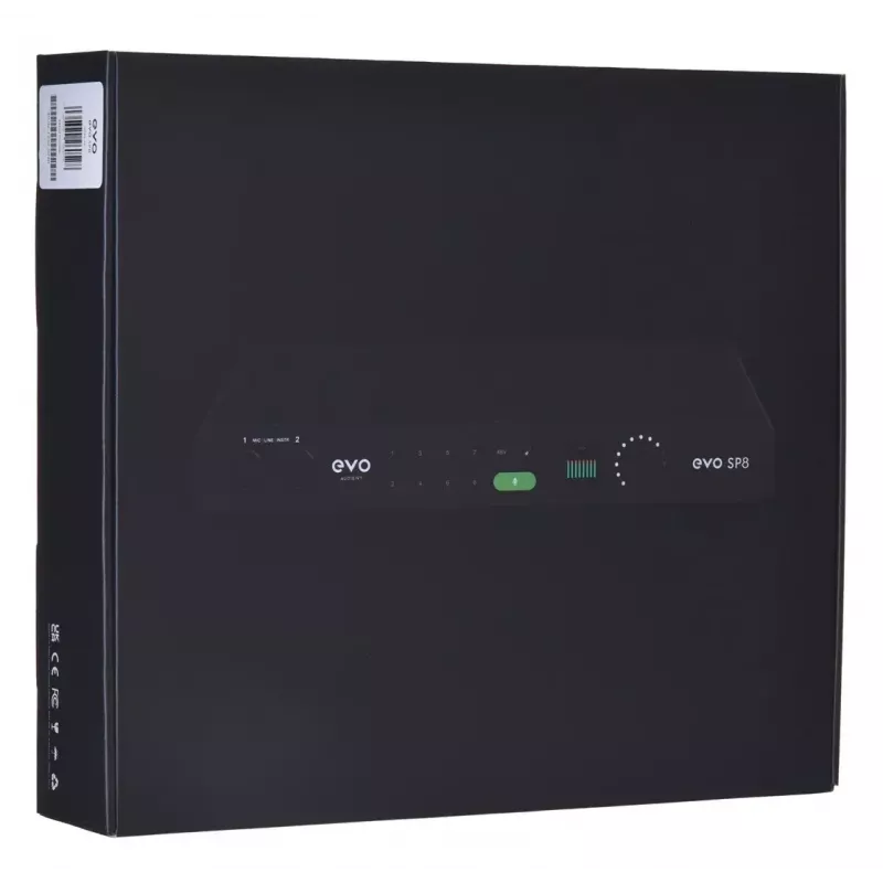 8-channel microphone preamp Audient EVO SP8 24-bit 96kHz