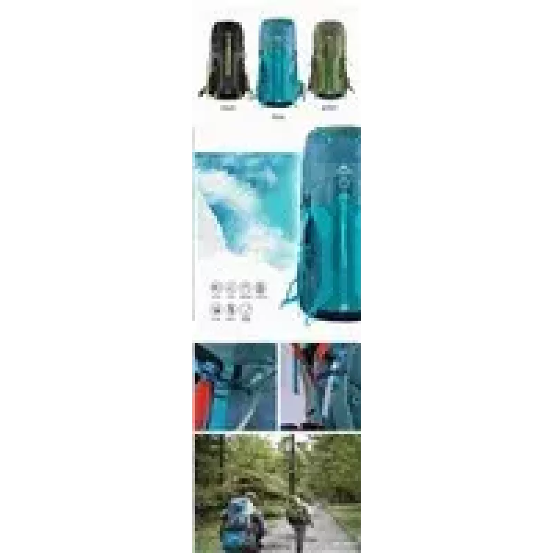 Hiking backpack Naturehike NH16Y020-Q 55 L water-resistant lightweight