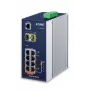 PLANET Managed Switch - Industrial 4-port 10/100/1000t 802.3at PoE + 4-port 10/100/1000t + 2-port 100/1000x Sfp
