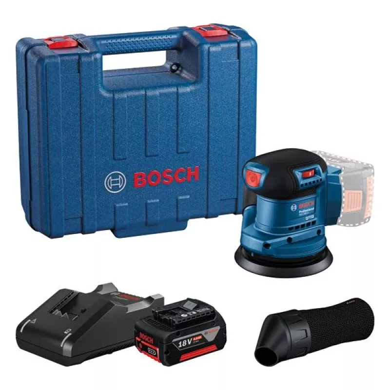 Bosch GEX 185-LI Professional Random orbital sander 10000 OPM Blue