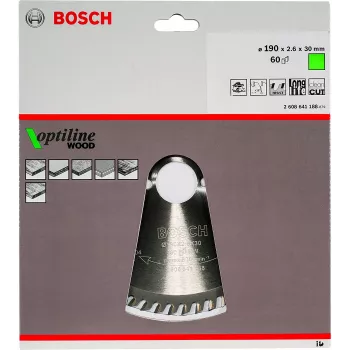 Circular Saw Blades Bosch Optiline Wood 2608641188