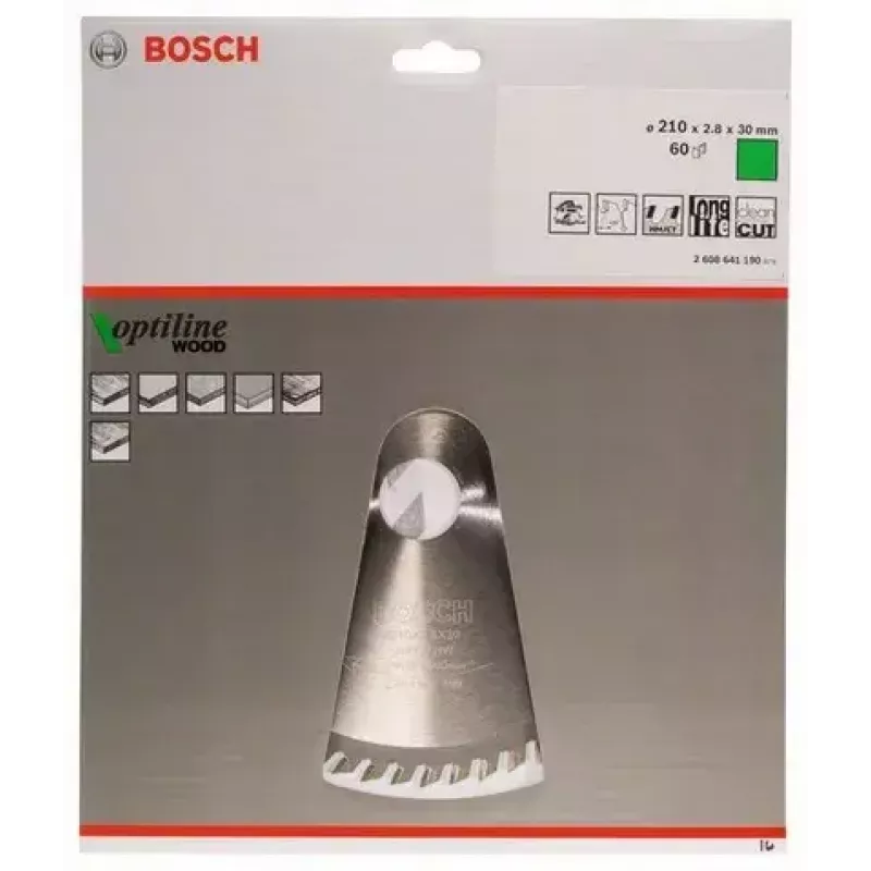 Circular saw blade Bosch 2 608 641 190 21 cm