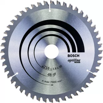 Bosch Optiline Wood Circular Saw Blades, Wood, 30.5 cm, Bosch, 640 g, 1 pc(s)