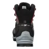 Salewa MTN Trainer Mid GTX Male Adult Charcoal Grey Red Leather Suede Vibram