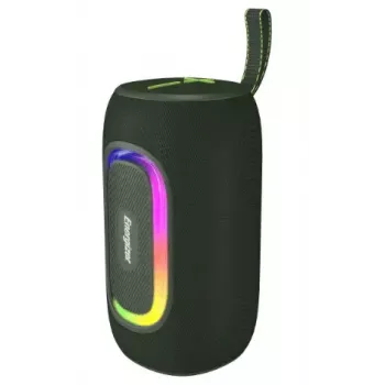 Portable/party speaker Energizer BTS163 — 16 W RMS, Bluetooth, Li‑Ion 1800 mAh, MicroSD, multi‑colour illumination, black
