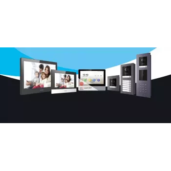 Video Intercom System Hikvision DS-KV8213-WME1(C) 2 MP Grey