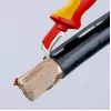 Utility Knife Knipex 98 55 SB Red Yellow Fixed Blade