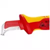 Utility Knife Knipex 98 55 SB Red Yellow Fixed Blade