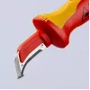 Utility Knife Knipex 98 55 SB Red Yellow Fixed Blade