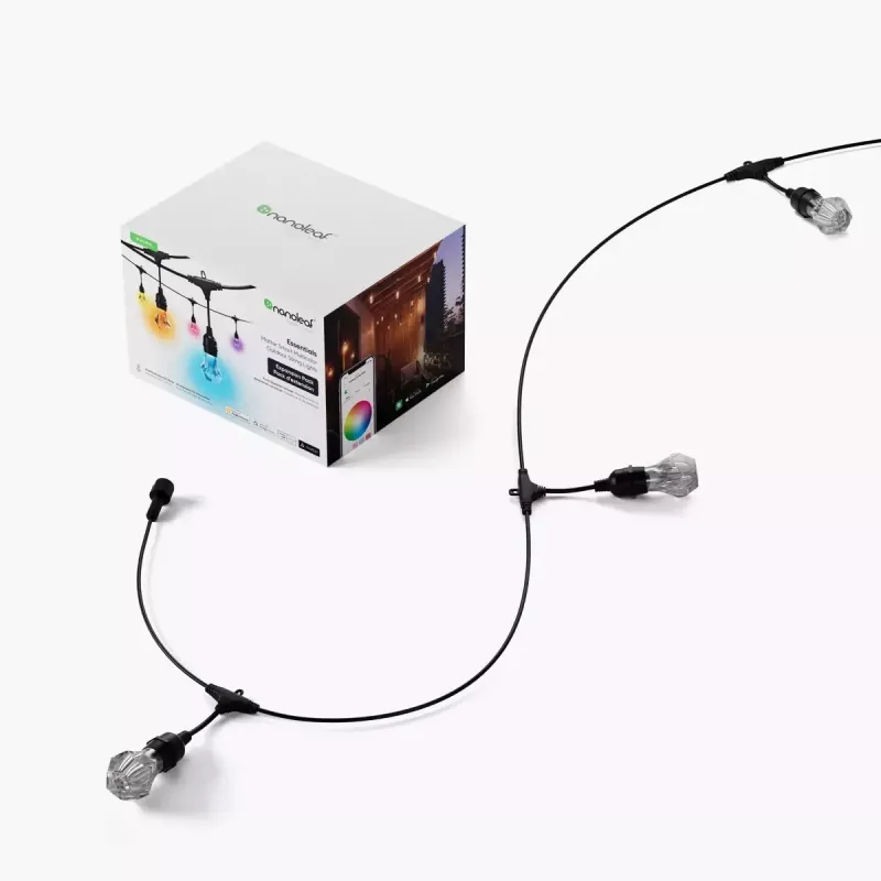 Outdoor string lights Nanoleaf Essentials NF084E00-20SLO 15 m multicolour Matter