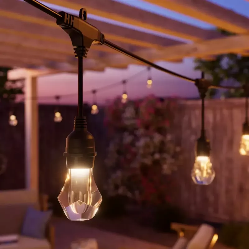 Outdoor string lights Nanoleaf Essentials NF084E00-20SLO 15 m multicolour Matter